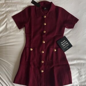 Lulus Posh Sweater Dress